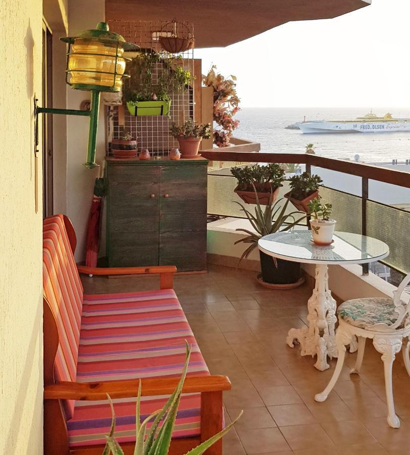 Jardin Canario Primera Linea De Playa Los Cristianos  Esterno foto